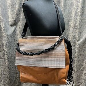 Daniella Lehavi Brown and Black Crossbody Bag